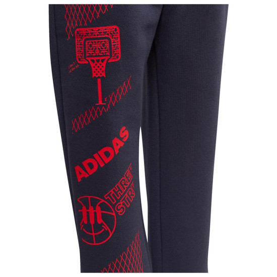 Adidas Παιδικό παντελόνι φόρμας Fleece Adidas Παιδικό παντελόνι φόρμας Fleece